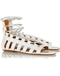 Aquazzura Amazon Leather Sandals - Lyst