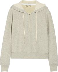 Textile Elizabeth And James Hooded Cotton-Blend Terry Sweatshirt - Lyst