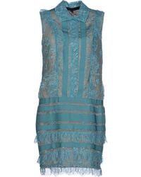 Elie Saab Short Dress - Lyst