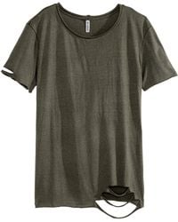 H&M Jersey Top - Lyst