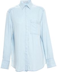 Acne Studios Denim Shirt - Lyst