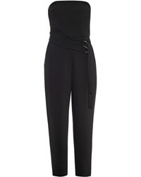Elizabeth And James Carlisie Strapless Belted Jumpsuit - Lyst