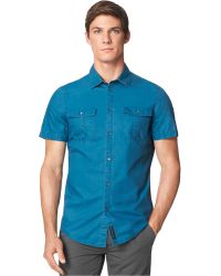 Calvin Klein Jeans Blotch Work Shirt - Lyst