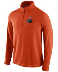 Nike Men'S Super Bowl Xlix Gameday Half-Zip Pullover - Lyst