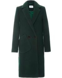 Carven Wool Coat - Lyst