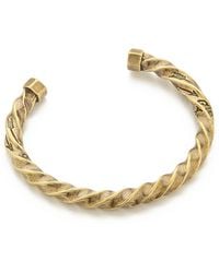 Giles & Brother Twisted Cuff - Lyst