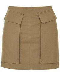 Topshop Utility Pelmet Skirt - Lyst