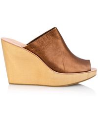 Rachel Comey Moon Leather Wedge - Lyst