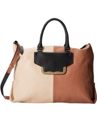 See By Chloé Kim Sbc Zipped East-West Tote With Crossbody Strap - Lyst