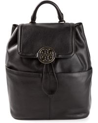 Tory Burch Parkan Backpack in Black | Lyst