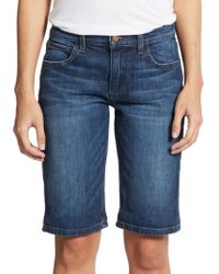 Joe's Jeans Easy Denim Bermuda Shorts - Lyst