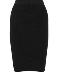 Jonathan Simkhai Ribbed-Knit Pencil Skirt - Lyst