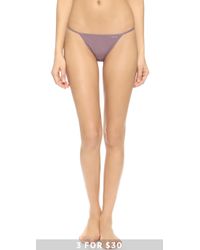 Calvin Klein Sleek Thong - Tidal - Lyst