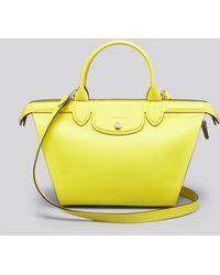 longchamp le pliage large yellow
