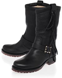 ugg tatum leather biker boots ugg tatum leather biker boots