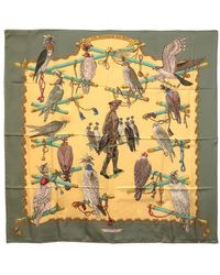 Hermes Pre-Owned Les Oiseaux Du Roy - Lyst