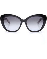 Juicy Couture Ju553/S Black Cat Eye Sunglasses - Lyst