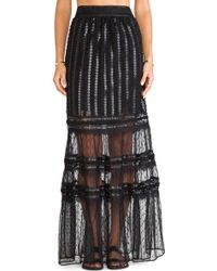 Alice By Temperley Long Misty Skirt - Lyst