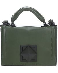 L.a.m.b. Army Green Leather 'Elga' Mini Shoulder Bag - Lyst