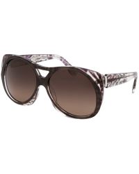 Emilio Pucci Women'S Capsule Collection Modified Oval Cocoa Sunglasses - Lyst