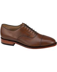 Johnston  Murphy Mens Melton Oxford in Purple for Men (black) | Lyst