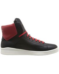 Alexander McQueen Bicolor High Top Sneaker - Lyst