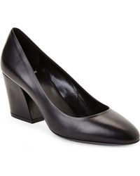 Pierre Hardy Black Leather Pumps - Lyst