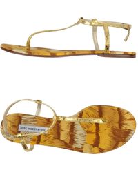 Avec Moderation Thong Sandal - Lyst
