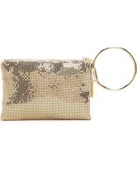 Whiting & Davis Chain Tassel Pouchette - Gold - Lyst