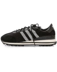 Y-3 Rhita Sneakers - Black/Black/White - Lyst