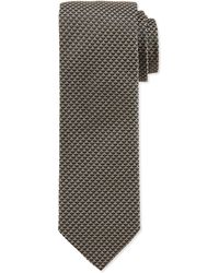 Hugo Boss Small Diamond Slim Silk Tie - Lyst