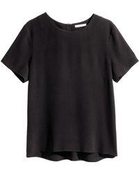 H&M Woven Top - Lyst