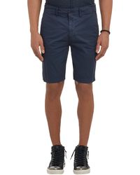 John Varvatos Twill Shorts - Lyst