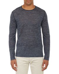 John Varvatos Whipstitched Sweater - Lyst