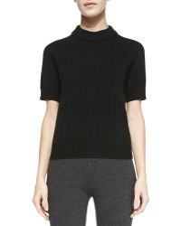 Michael Kors Short-Sleeve Sweater - Lyst