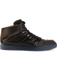 Alejandro Ingelmo Metallic Trainers - Lyst
