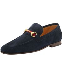 Gucci Horsebit Web-Stripe Slip-On - Lyst
