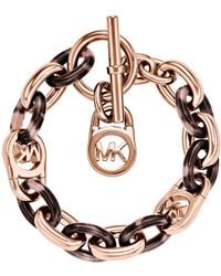 Michael Kors Fulton Toggle Bracelet - Lyst