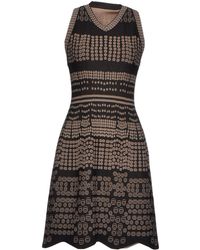 Alaïa Short Dress - Lyst