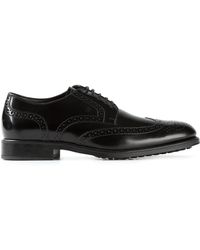 Tod's Brogue Shoes - Lyst
