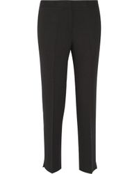 Narciso Rodriguez Wool Straight-Leg Pants - Lyst