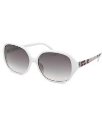 Emilio Pucci Women'S Square White Sunglasses - Lyst
