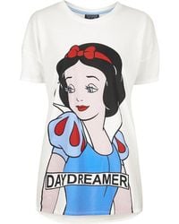 Topshop Snow White Print Pyjama Tee - Lyst