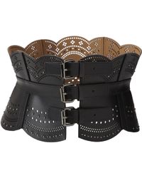 BCBGMAXAZRIA Corset Belt - Lyst