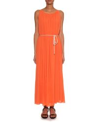 Saloni Liv Stretch-Georgette Dress - Lyst