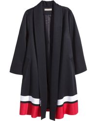H&M Wide Coat - Lyst