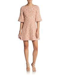 Cynthia Steffe Saira Bell Sleeve Dress - Lyst