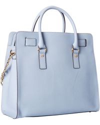 michael kors large blue tote