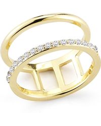 Elizabeth And James Dylan Two Band Ring - Lyst