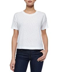 Rag & Bone Suzanne Slub-Knit T-Shirt - Lyst